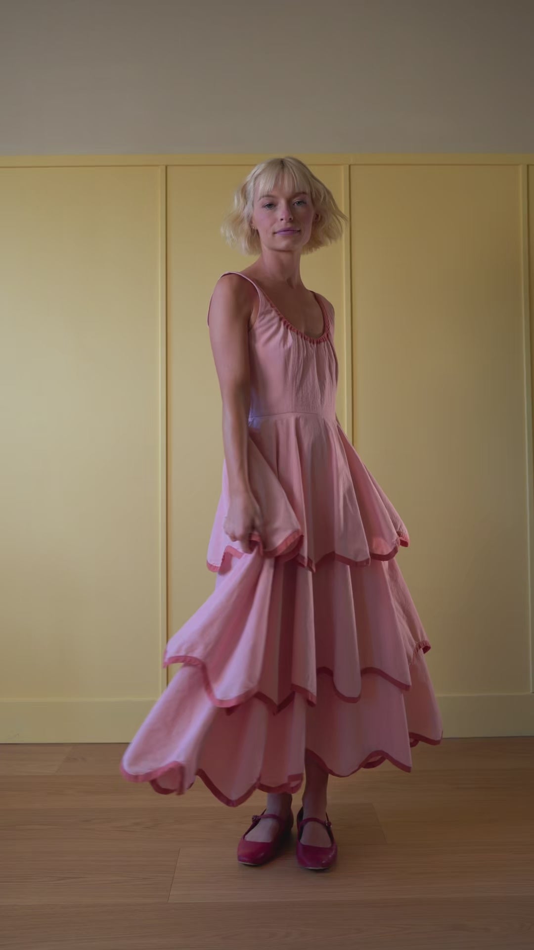 The Millie Dress in Pink Bloom – Alli Marye