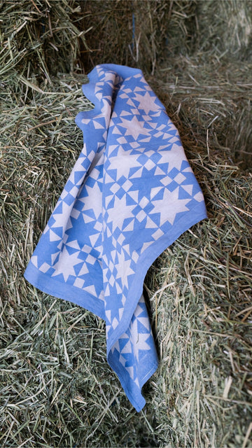 Lone Star Bandana in Sky Blue