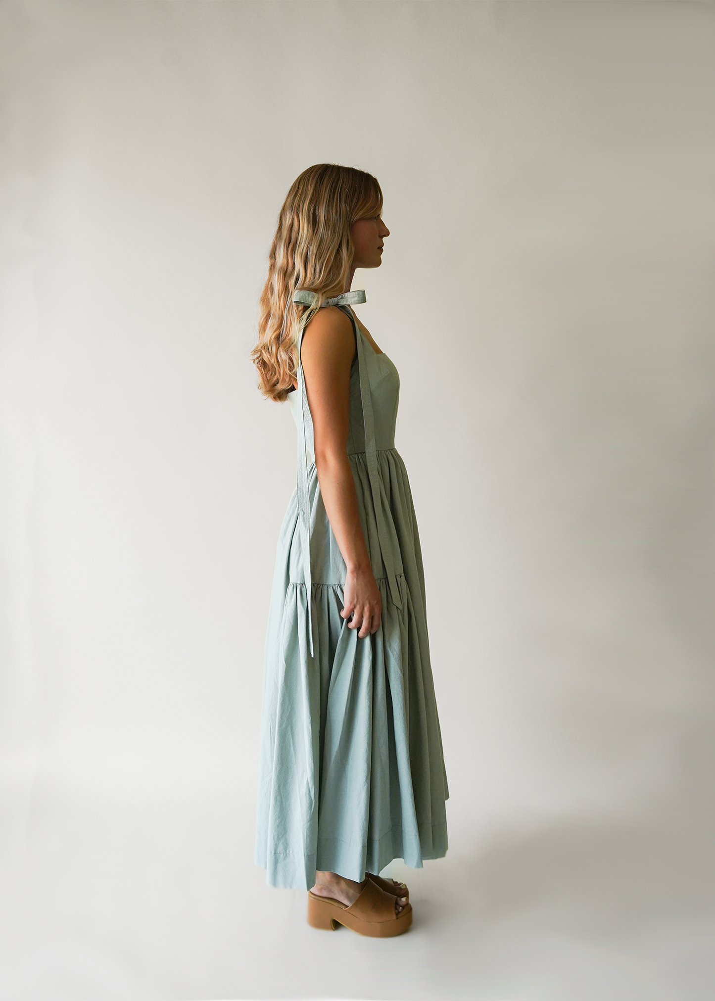 The Cozette Dress in Ameraucana