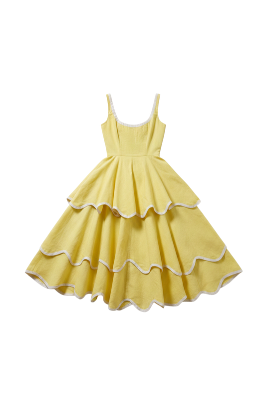 The Millie Dress in Lemonade