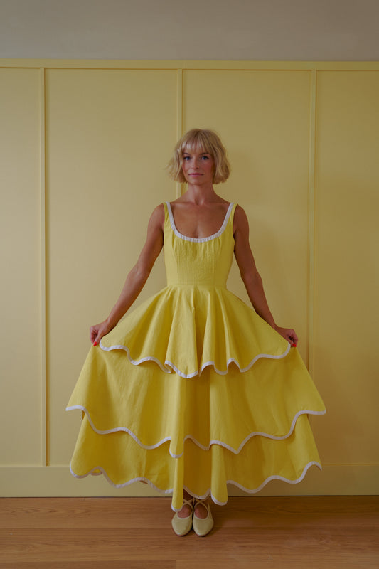 The Millie Dress in Lemonade