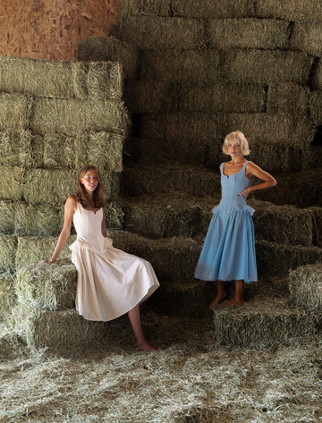 The Ella Dress in Natural