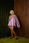 The Millie Mini Dress in Purple - PREORDER