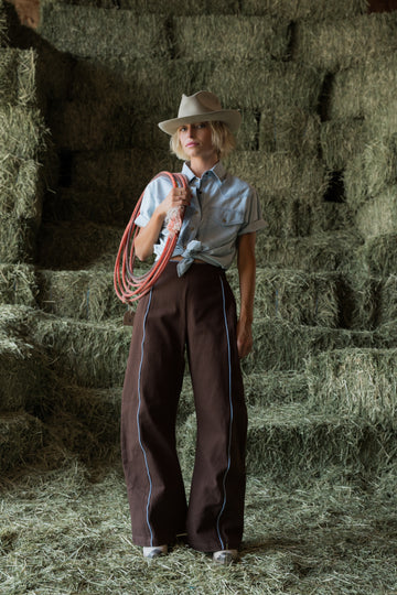 The Sailor Chaps in Brown & Blue