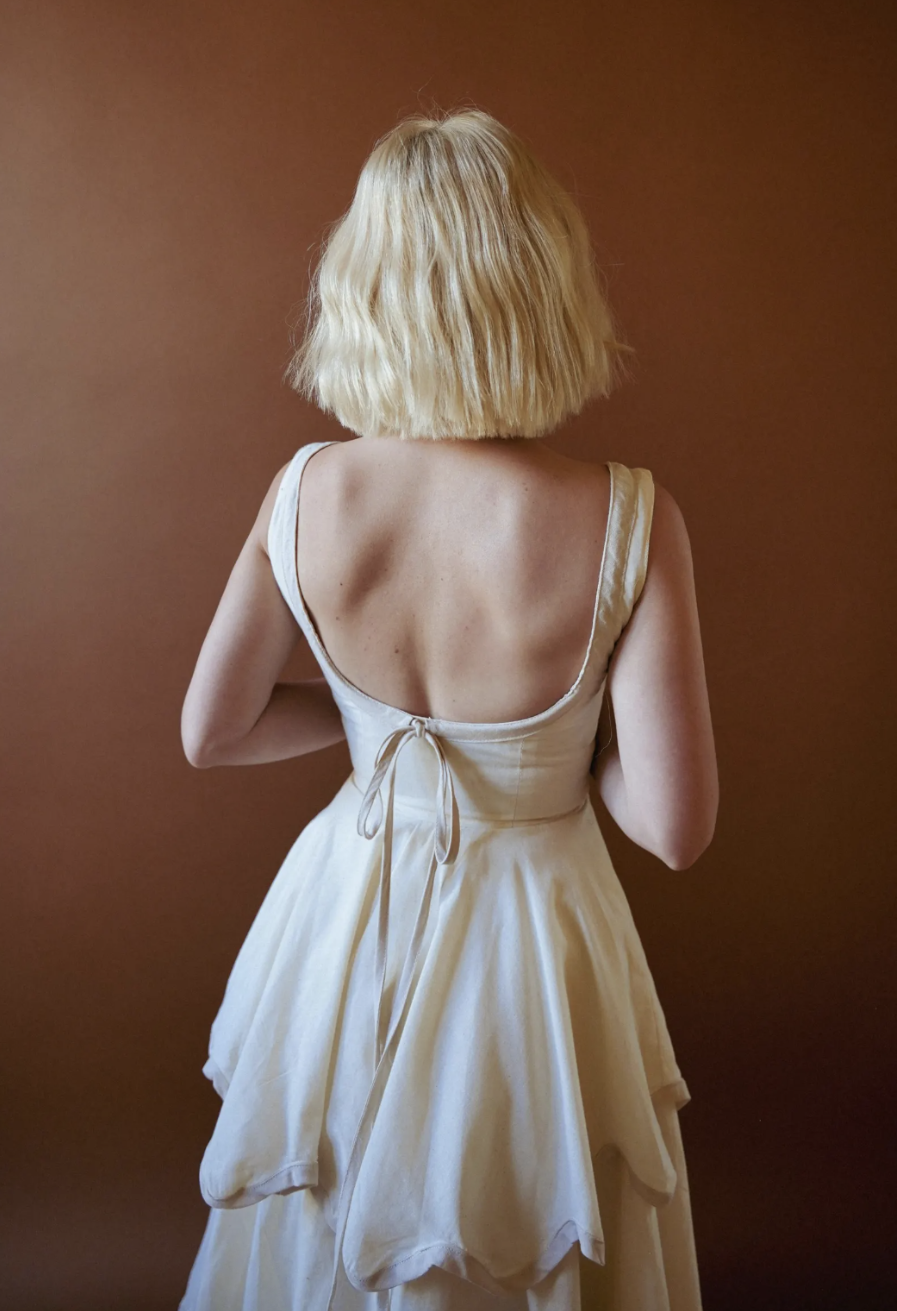 The Millie Dress in Natural - PREORDER ONLY