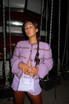 The Daphne Sweater in Purple - PREORDER